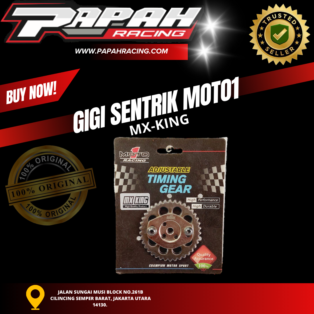 GIGI SENTRIK MOTO1 MX-KING 